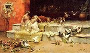 Juan Luna Las Damas Romanas oil